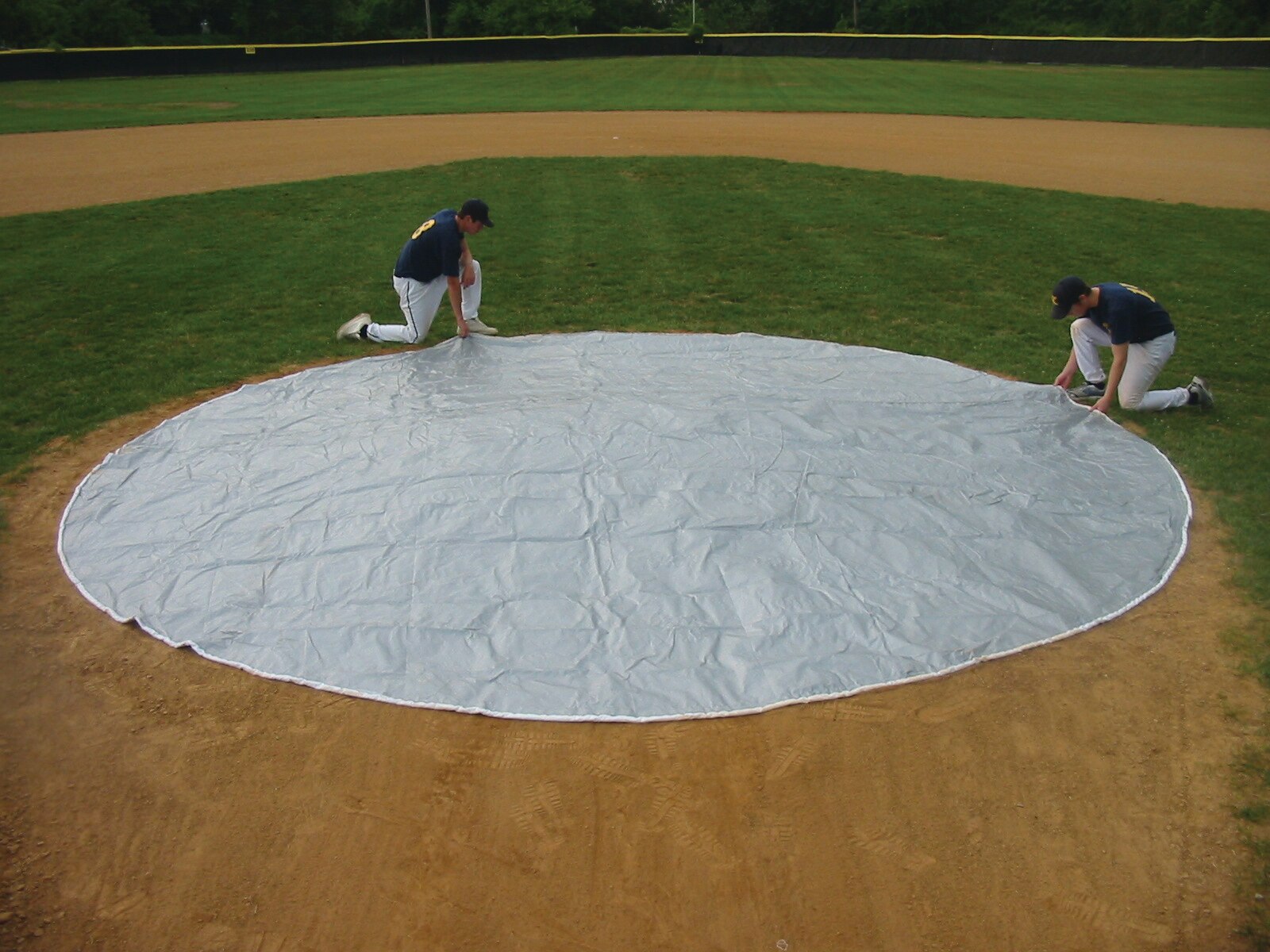 26' Weighted Baseball Spot Covers
